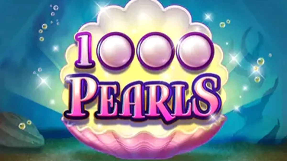 Tampilan visual permainan slot 1000 Pearls dengan tema bawah laut